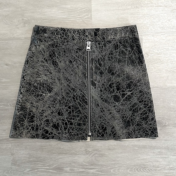 All Saints Skirts All Saints Leather Skirt Poshmark